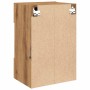 Muebles TV de pared luces LED 2 uds roble artisian 40x30x60,5cm de , Muebles TV - Ref: Foro24-857681, Precio: 86,76 €, Descue...