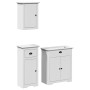 Juego de muebles de baño BODO 3 pzas madera maciza pino blanco de , Muebles de baño - Ref: Foro24-3307647, Precio: 232,20 €, ...