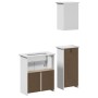 Juego de muebles de baño BODO 3 pzas madera maciza pino blanco de , Muebles de baño - Ref: Foro24-3307647, Precio: 232,20 €, ...