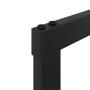 Leñero de acero negro 55x30x61 cm de , Bolsas y soportes de leña - Ref: Foro24-4018464, Precio: 28,22 €, Descuento: %