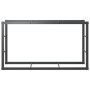 Leñero de acero negro 110x30x61 cm de , Bolsas y soportes de leña - Ref: Foro24-4018466, Precio: 32,10 €, Descuento: %