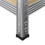 Estantes de almacenamiento de 5 capas 3 uds de , Estanterías industriales - Ref: Foro24-4016939, Precio: 80,42 €, Descuento: %