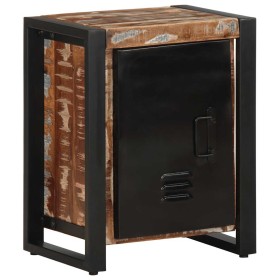 Mesilla de noche multicolor 40x30x51 cm madera maciza reciclada de , Mesitas de noche - Ref: Foro24-4013565, Precio: 118,08 €...
