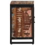 Mesilla de noche multicolor 40x30x51 cm madera maciza reciclada de , Mesitas de noche - Ref: Foro24-4013565, Precio: 118,08 €...