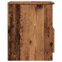 Mesitas de noche 2 uds madera ingeniería envejecida 40x40x50 cm de , Mesitas de noche - Ref: Foro24-856499, Precio: 78,23 €, ...