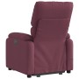 Sillón reclinable de masaje elevable tela morado de , Sillones - Ref: Foro24-3204843, Precio: 284,25 €, Descuento: %