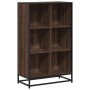Estantería madera de ingeniería marrón roble 65,5x33x107,5 cm de , Librerías y estanterías - Ref: Foro24-849163, Precio: 84,2...