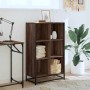 Estantería madera de ingeniería marrón roble 65,5x33x107,5 cm de , Librerías y estanterías - Ref: Foro24-849163, Precio: 84,2...