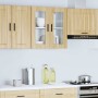Armario de pared para cocina puerta cristal Porto roble sonoma de , Armarios de cocina - Ref: Foro24-854150, Precio: 70,43 €,...