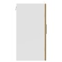 Armario de pared para cocina puerta cristal Porto roble sonoma de , Armarios de cocina - Ref: Foro24-854150, Precio: 70,43 €,...