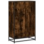 Estantería madera de ingeniería roble ahumado 65,5x33x107,5 cm de , Librerías y estanterías - Ref: Foro24-849161, Precio: 81,...