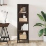 Estantería madera de ingeniería color marrón roble 40x35x139 cm de , Librerías y estanterías - Ref: Foro24-849128, Precio: 77...