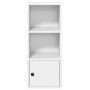 Estantería de madera de ingeniería blanca 31x24x77 cm de , Librerías y estanterías - Ref: Foro24-860328, Precio: 39,91 €, Des...