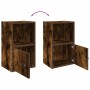 Estantería madera de ingeniería roble ahumado 31x24x52 cm de , Librerías y estanterías - Ref: Foro24-860323, Precio: 35,97 €,...