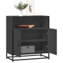 Aparador de madera de ingeniería negro 68x35x76 cm de , Aparadores - Ref: Foro24-848999, Precio: 82,32 €, Descuento: %