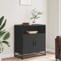 Aparador de madera de ingeniería negro 68x35x76 cm de , Aparadores - Ref: Foro24-848999, Precio: 82,32 €, Descuento: %