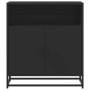 Aparador de madera de ingeniería negro 68x35x76 cm de , Aparadores - Ref: Foro24-848999, Precio: 82,32 €, Descuento: %