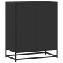 Aparador de madera de ingeniería negro 68x35x76 cm de , Aparadores - Ref: Foro24-848999, Precio: 82,32 €, Descuento: %
