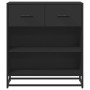 Aparador de madera de ingeniería negro 68x35x76 cm de , Aparadores - Ref: Foro24-848984, Precio: 84,00 €, Descuento: %