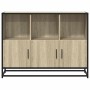 Aparador de madera contrachapada roble sonoma 100x35x76 cm de , Aparadores - Ref: Foro24-849030, Precio: 98,41 €, Descuento: %