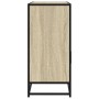 Aparador de madera contrachapada roble sonoma 100x35x76 cm de , Aparadores - Ref: Foro24-849030, Precio: 98,41 €, Descuento: %