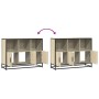 Aparador de madera contrachapada roble sonoma 100x35x76 cm de , Aparadores - Ref: Foro24-849030, Precio: 98,41 €, Descuento: %