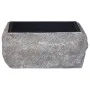Lavabo mármol negro 30x30x13 cm de vidaXL, Lavabos - Ref: Foro24-149175, Precio: 137,49 €, Descuento: %