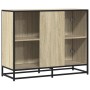Aparador madera de ingeniería roble sonoma 94x35x76 cm de , Aparadores - Ref: Foro24-849005, Precio: 95,80 €, Descuento: %