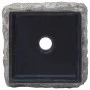 Lavabo mármol negro 30x30x13 cm de vidaXL, Lavabos - Ref: Foro24-149175, Precio: 137,49 €, Descuento: %