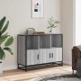 Aparador de madera de ingeniería gris sonoma 100x35x76 cm de , Aparadores - Ref: Foro24-849032, Precio: 101,40 €, Descuento: %
