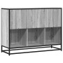 Aparador de madera de ingeniería gris sonoma 100x35x76 cm de , Aparadores - Ref: Foro24-849032, Precio: 101,40 €, Descuento: %