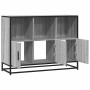 Aparador de madera de ingeniería gris sonoma 100x35x76 cm de , Aparadores - Ref: Foro24-849032, Precio: 101,40 €, Descuento: %