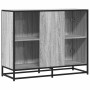 Aparador madera de ingeniería gris sonoma 94x35x76 cm de , Aparadores - Ref: Foro24-849007, Precio: 97,95 €, Descuento: %