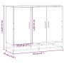 Aparador madera de ingeniería gris sonoma 94x35x76 cm de , Aparadores - Ref: Foro24-849007, Precio: 97,95 €, Descuento: %