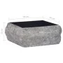 Lavabo mármol negro 30x30x13 cm de vidaXL, Lavabos - Ref: Foro24-149175, Precio: 137,49 €, Descuento: %