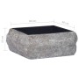Lavabo mármol negro 30x30x13 cm de vidaXL, Lavabos - Ref: Foro24-149175, Precio: 140,23 €, Descuento: %