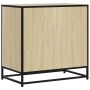 Cajonera de madera contrachapada color roble sonoma 70x41x70 cm de , Cajoneras - Ref: Foro24-849085, Precio: 118,39 €, Descue...