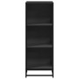 Estantería madera ingeniería negra 40x35x107,5 cm de , Librerías y estanterías - Ref: Foro24-849109, Precio: 69,93 €, Descuen...