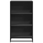 Estantería madera ingeniería negra 60x35x107,5 cm de , Librerías y estanterías - Ref: Foro24-849114, Precio: 85,55 €, Descuen...