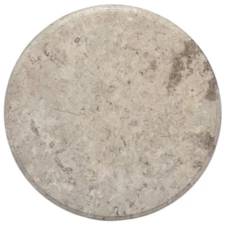 Tablero para mesa mármol gris Ø50x2,5 cm de vidaXL, Tableros para mesas - Ref: Foro24-149194, Precio: 90,68 €, Descuento: %