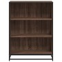 Estantería madera ingeniería roble marrón 80,5x35x107,5 cm de , Librerías y estanterías - Ref: Foro24-849123, Precio: 94,05 €...