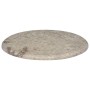 Tablero para mesa mármol gris Ø50x2,5 cm de vidaXL, Tableros para mesas - Ref: Foro24-149194, Precio: 111,48 €, Descuento: %