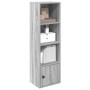 Estantería madera de ingeniería gris sonoma 31x24x102 cm de , Librerías y estanterías - Ref: Foro24-860342, Precio: 48,05 €, ...