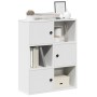 Estantería de madera de ingeniería blanca 60x24x76,5 cm de , Librerías y estanterías - Ref: Foro24-860382, Precio: 65,04 €, D...