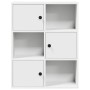 Estantería de madera de ingeniería blanca 60x24x76,5 cm de , Librerías y estanterías - Ref: Foro24-860382, Precio: 65,04 €, D...