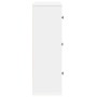 Estantería de madera de ingeniería blanca 60x24x76,5 cm de , Librerías y estanterías - Ref: Foro24-860382, Precio: 65,04 €, D...
