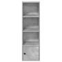 Estantería de madera de ingeniería gris hormigón 31x24x102 cm de , Librerías y estanterías - Ref: Foro24-860340, Precio: 47,7...