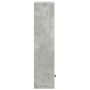 Estantería de madera de ingeniería gris hormigón 31x24x102 cm de , Librerías y estanterías - Ref: Foro24-860340, Precio: 47,7...