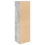 Estantería de madera de ingeniería gris hormigón 31x24x102 cm de , Librerías y estanterías - Ref: Foro24-860340, Precio: 47,7...