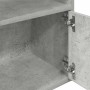 Estantería de madera de ingeniería gris hormigón 31x24x127 cm de , Librerías y estanterías - Ref: Foro24-860349, Precio: 55,0...